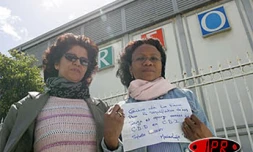 Mercredi 31 août 2005 -

Les 2 maquilleuses de Télé Réunion font la grève de la faim pour obtenir un contrat à durée indéterminée