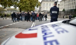 Manifestation de policiers, le 26 octobre 2016 à Nantes