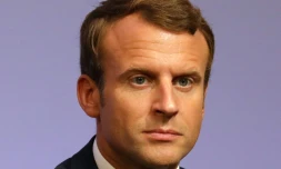 Le président Emmanuel Macron, le 4 octobre 2017 à Égletons en Corrèze