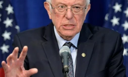 Bernie Sanders, le 11 mars 2020 à Burlington (Vermont)
