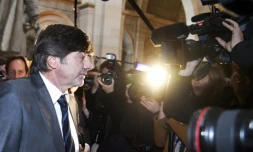 L'ancien numéro 2 de la PJ de Lyon Michel Neyret, le 2 mai 2016 à Paris