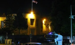 L'ambassade américaine à Ankara le 22 juin 2013