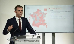 Conférence de presse d'Olivier Véran le 23 septembre 2020 à Paris