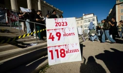 Manifestation à l'appel de familles des victimes du trafic de drogue, à Marseille le 14 septembre 2024