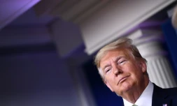 Donald Trump, le 17 mars 2020 à la Maison Blanche