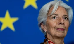 La présidente de la Banque centrale européenne Christine Lagarde à Bruxelles le 1er décembre 2019