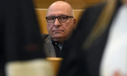 Jacques Cassandri, "cerveau" présumé du casse de la Société générale de Nice, au tribunal de Marseille, le 12 février 2018