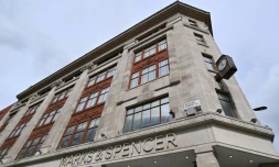Un magasin Marks and Spencer à Londres le 18 août 2020