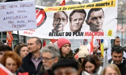 Manifestation contre la réforme des retraites à Rennes, le 22 mars 2023