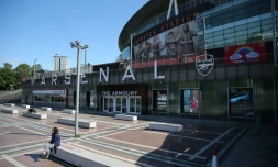 L'Emirates Stadium, le stade d'Arsenal le 19 mai 2020