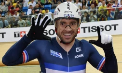 Piste/Mondiaux-2017: François Pervis champion du monde du kilomètre