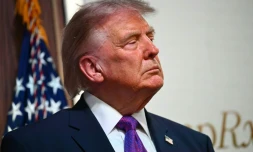 Le président américain Donald Trump, le 18 mai 2026 à Washington