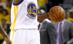 Direction titre pour Kevin Durant et Golden State, ici le 1er juin 2017 face à Cleveland