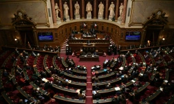 Vue générale du Sénat, le 2 mars 2023 à Paris