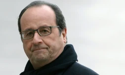 Le président français François Hollande à Venise en Italie, le 8 mars 2016