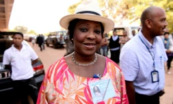 Mme Fatma Samoura, alors représentante de l'ONU à madagascar, le 25 octobre 2013 à Anatananarivo