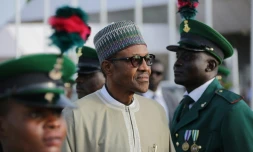 Le président nigérian Muhammadu Buhari, le 19 juin 2016 à Abuja