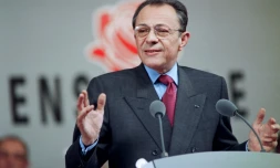 Michel Rocard, le 17 avril 1994 à Paris