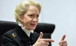 Barbara Judge, le 17 décembre 2013 à Tokyo