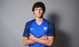 Benjamin Pavard, le 30 août 2016, à Clairefontaine