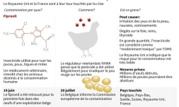 La contamination des oeufs en Europe