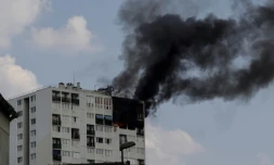 Une femme et trois enfants, ont été retrouvés morts jeudi 26 juillet 2018 dans un appartement au 17e étage d'une tour à Aubervilliers (Seine-Saint-Denis)