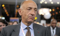 L'actuel PDG de Transdev, Jean-Marc Janaillac, ici à Paris le 10 juin 2014, fait partie des noms les plus fréquemment cités, avec Jean-François Cirelli, ex-directeur général de GDF-Suez, pour succéder à Alexandre de Juniac