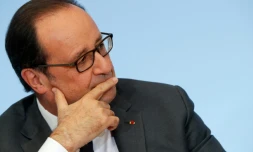 Le président français François Hollande, le 4 octobre 2016 à Paris