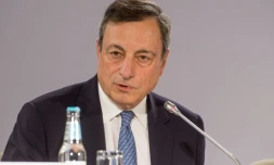 Le président de la Banque centrale européenne Mario Draghi, le 8 juin 2017 à Tallin, en Estonie