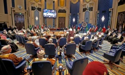 Photo de l'édition 2017 du conseil de coopération du Golfe (CCG), le 5 décembre 2017 au Koweït