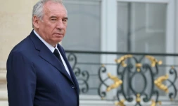 Le Premier ministre, François Bayrou, quitte le Conseil des ministre le 16 juillet 2025