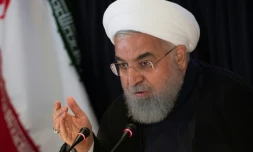 Le président iranien Hassan Rouhani à New York le 26 septembre 2018 