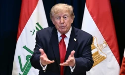 Le président américain Donald Trump au siège des Nations unies, à New York, le 22 septembre 2026