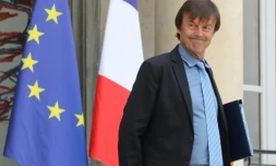 Le ministre de la transition écologique et solidaire, Nicolas Hulot, à Paris le 30 mai 2018