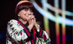 Agnès Varda le 2 décembre 2018 au 17e Festival intenational du cinéma de Marrakech