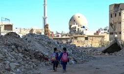 Dans les ruines de Daraya, près de Damas, la vie a repris. Le 29 octobre 2025