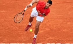 Le Serbe Novak Djokovic n'a pas eu à forcer son talent pour écarter le Russe Roman Safiullin mardi au Masters 1000 de Monte-Carlo