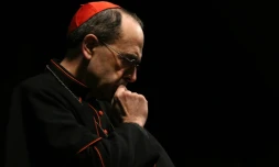 Le cardinal Philippe Barbarin, le 06 décembre 2014