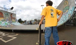 Le skate park de Champ Fleuri (Saint-Denis)