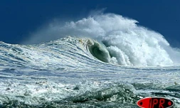 Dimanche 31 août 2003 -
La mer était déchaînée le long de la côte Ouest
