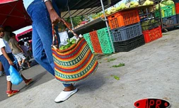 Image de sac au marché forain