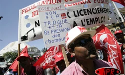 Mardi 4 octobre 2005 -

4 000 personnes ont manifesté à l'appel de l'intersyndicale du privé et du public