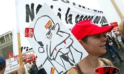 Selon l'intersyndicale 4 000 personnes ont participé à la manifestation