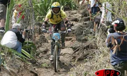 La 12ème édition de la Mégavalanche 2006 a eu lieu les samedi 2 et dimanche 3 décembre entre le Maïdo et Savannah (Ouest) - Photo Nicolas Bouhet