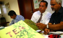 Les responsables de la Chambre de Métiers ont présenté les chiffres de l'Observatoire Economique de l'artisanat 2003