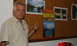 Le réalisateur québécois Marc Poirel -

Photo Sandrine Gasne
