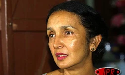 Huguette Bello, maire PCR de Saint-Paul