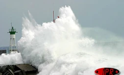 Dimanche 7 mars 2004
Dans le sillage du cyclone intense Gafilo, une houle importante déferle sur la côte Ouest , au Port notamment
