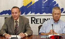 Lundi 7 novembre 2005 -
Lors de la conférence de presse sur la mobilité vers le Québec