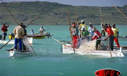 Image de pêche à la senne à l'île Rodrigues